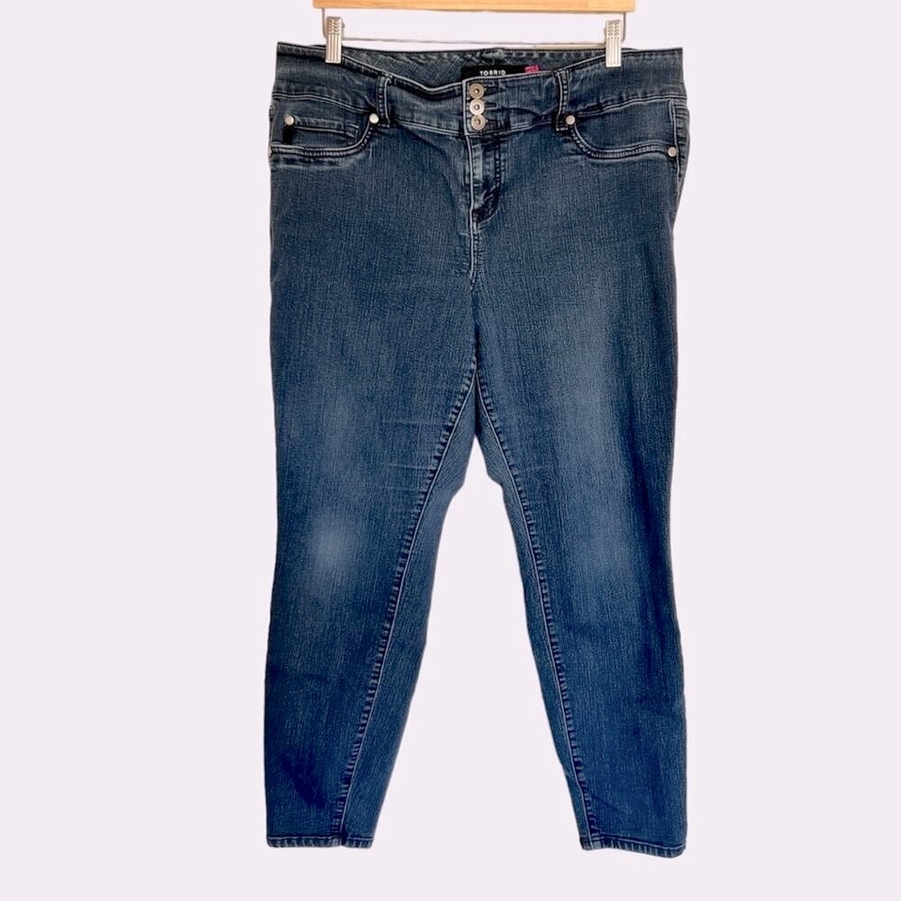TORRID Jegging Super Skinny High-Rise Jeans - Picture 6 of 14